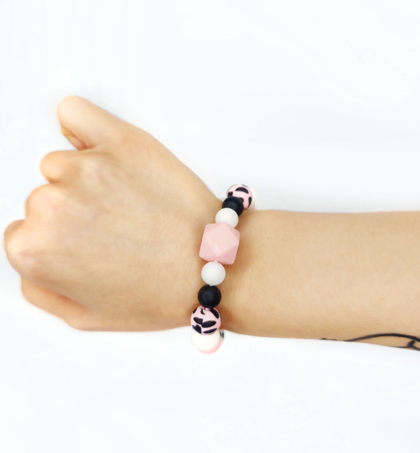 Silicone Chewable Stimming Cow Bracelet