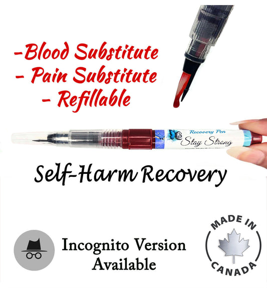 Self-Harm Recovery Pen (Self-Cut Harm Reduction Tool)