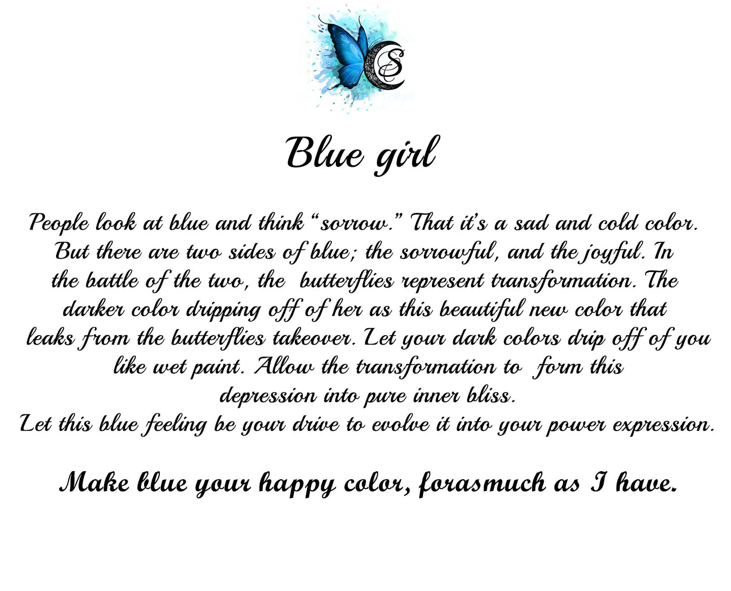 Blue Girl (Depression piece)