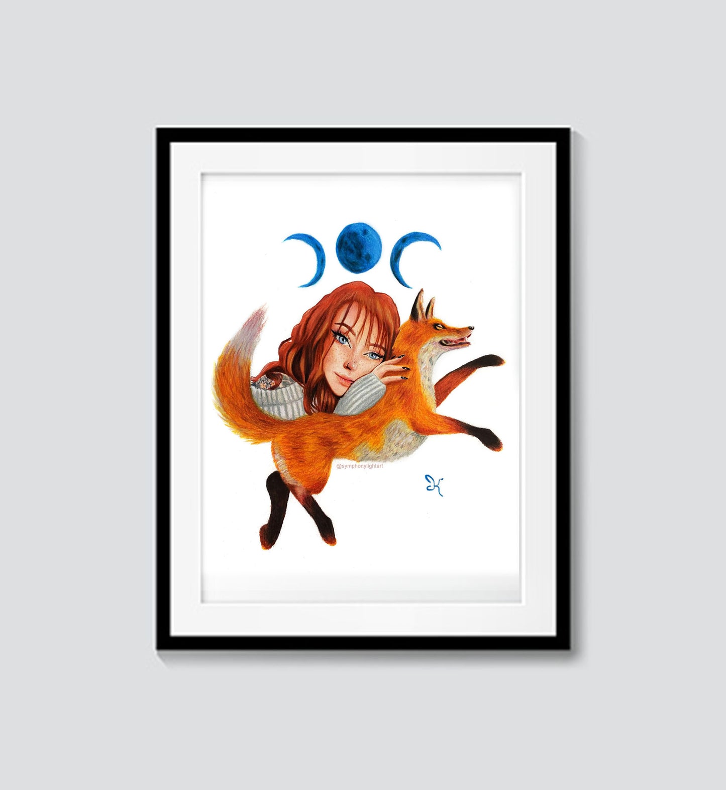 The Wiccan Girl & The Fox