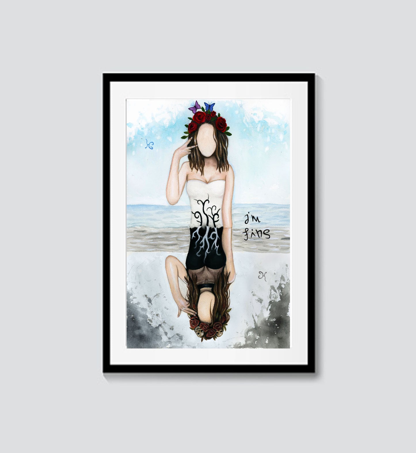 I'm Fine-Save Me (Reversible Art)