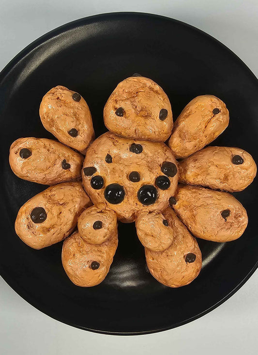 Fake Bake Spider Cookie | Food Prop | Clay Figure