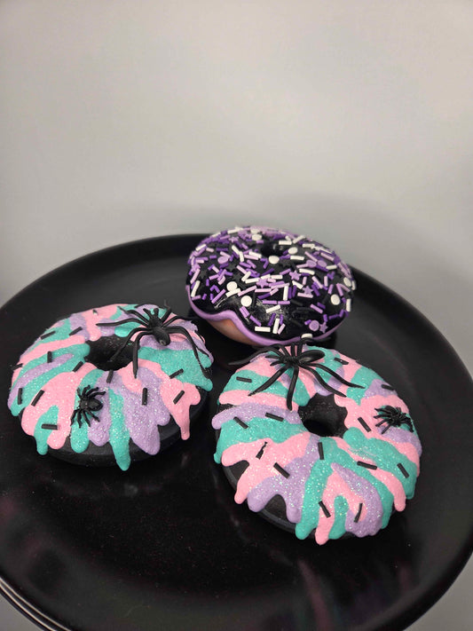 Fake Donut, Food Prop, Faux Treats, Whimsical Halloween, Tiered Tray Decor, Fake Bakes, Halloween Props (Copy)