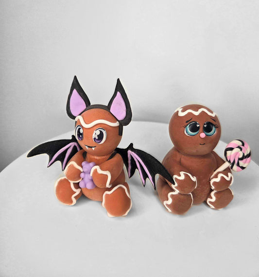 Adorable Gingerbread man decorations, Spooky & Wholesome, Fake Bakes