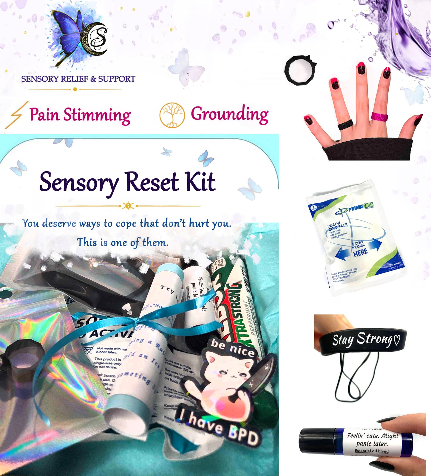 Sensory Reset Kit | Pain Stim & Harm Reduction