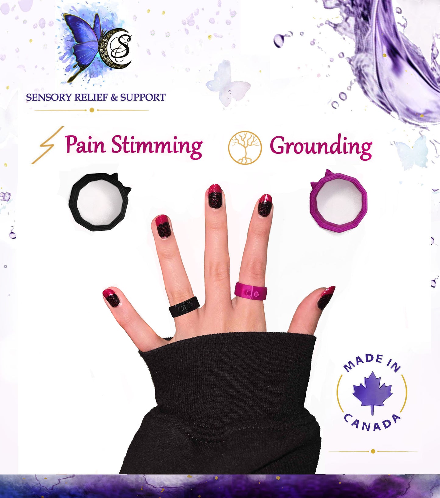 MEOWCHIE RING | Pain Stimming Jewlery