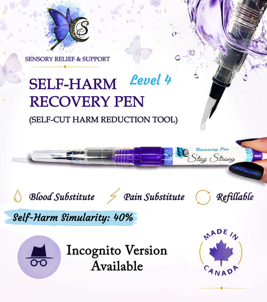 Relief & Recovery Pen | Level 4 (Self-Cut Harm Reduction Tool)