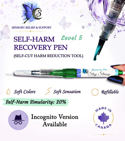 Relief & Recovery Pen | Level 5 (Self-Cut Harm Reduction Tool)