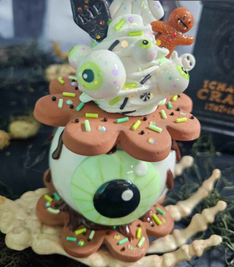 Eyeball Smores, Halloween Decoration, Smores Decor