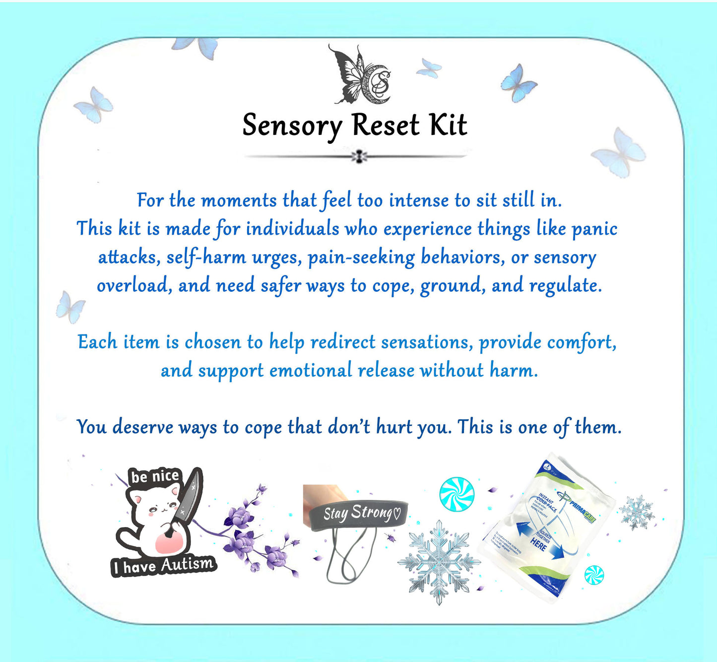 Sensory Reset Kit | Pain Stim & Harm Reduction