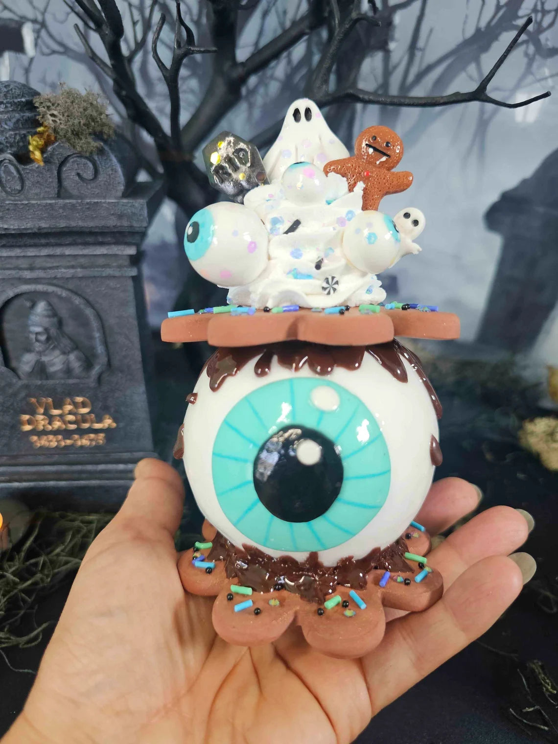 Eyeball Smores, Halloween Decoration, Smores Decor