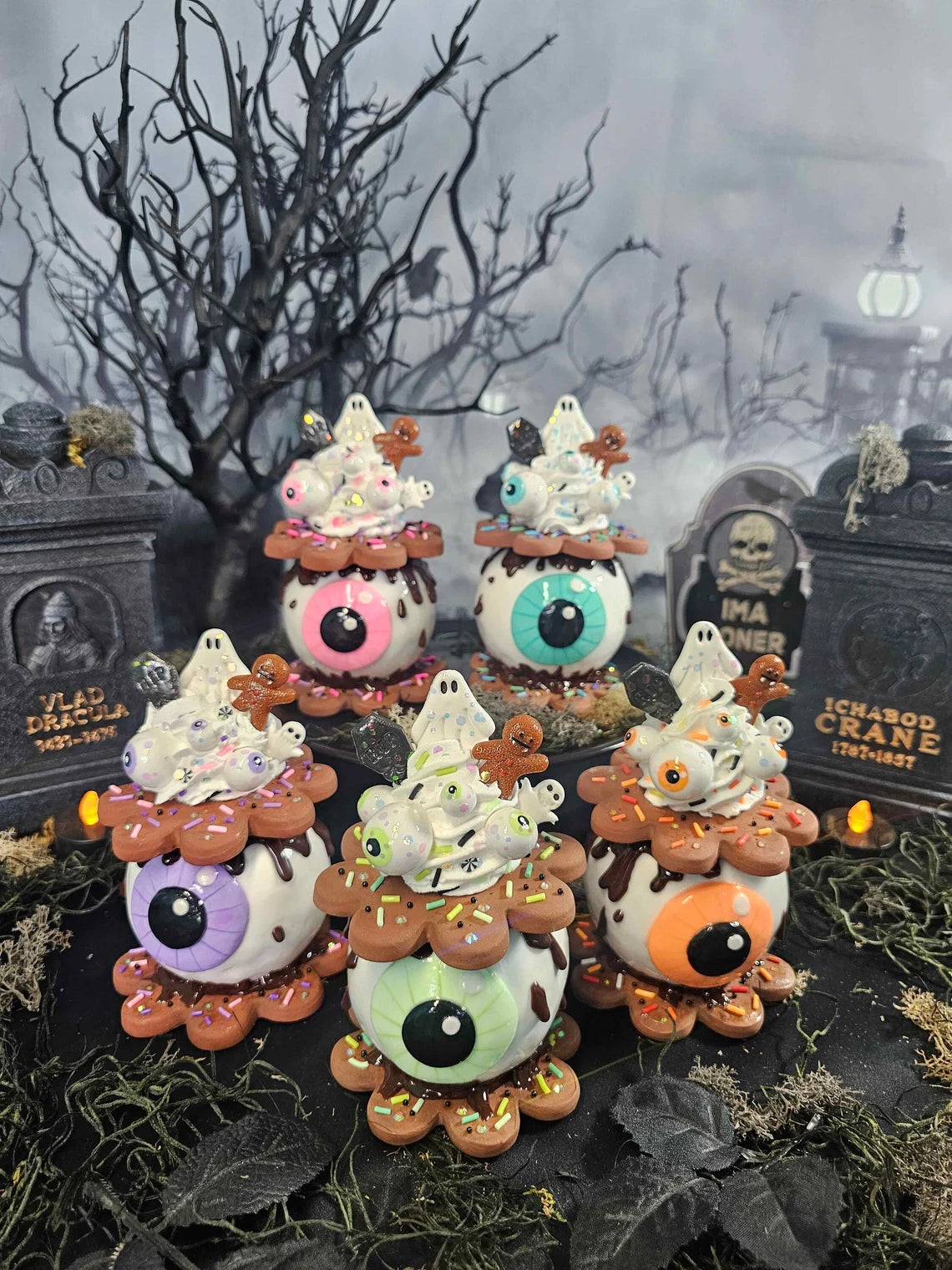 Eyeball Smores, Halloween Decoration, Smores Decor