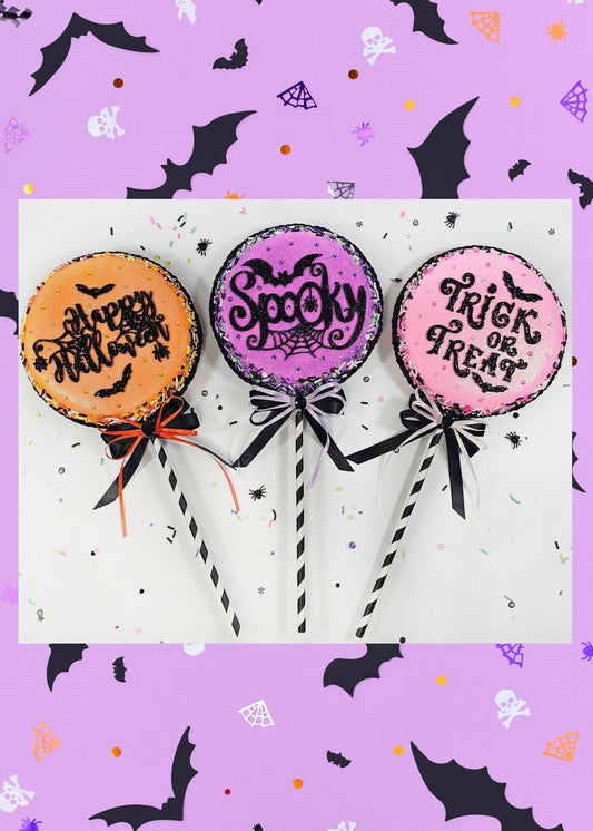 Spooky XL Halloween Lollipop, Food Prop, Halloween Themed, Whimsical Halloween, Tiered Tray Decor, Halloween Props